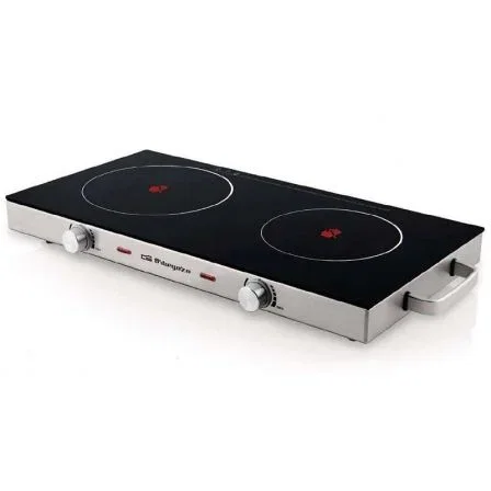 Orbegozo Vitrocerámica PCE6000 6000 2 Placas 170 y 205mm 1000W y 1800W Orbegozo Vitrocerámica PCE6000 6000 2 Placas 170 y 205mm 1000W y 1800W